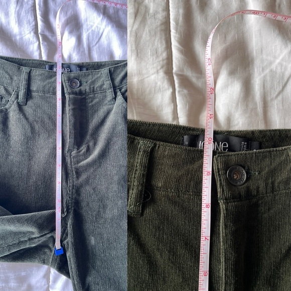 NWT Simons Straight Leg Corduroy Trouser 0 Green - Picture 11 of 14